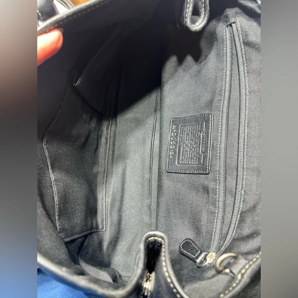Coach vintage soho black satchel GUC - Picture 11 of 14